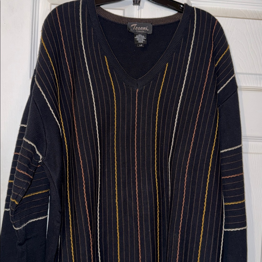 Vintage Striped Tosani Sweater Cotton